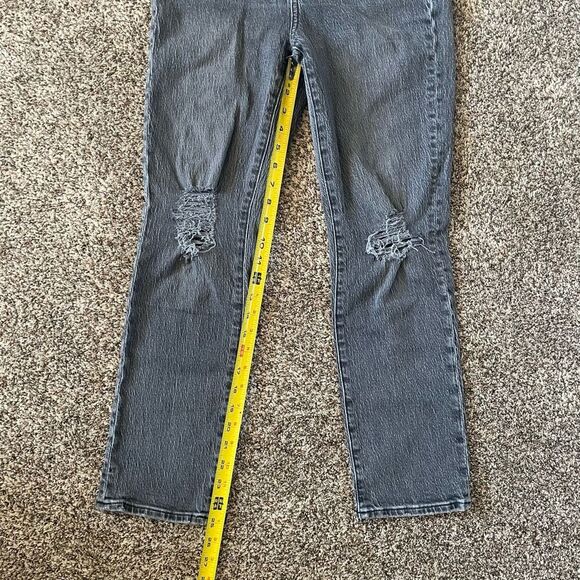 Madewell The Perfect Vintage Jean black/grey women’s size 26 - Picture 7 of 11